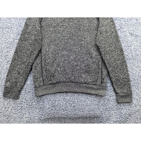 Abercrombie 1/4 Zip Pullover Mens M Fleece Lined Sweater Jacket Preppy Gray - Picture 4 of 11